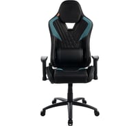 Кресло игровое Filum пластиковая крестовина, спинка/сиденье экокожа с прострочкой с тканевыми элементами, поясничная подушка, подушка-подголовник FL-CH-G-060