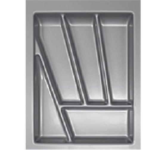 Лоток для столовых приборов ALVEUS KO 450 390x520мм, цвет серый 5200120240 1