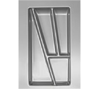 Лоток для столовых приборов ALVEUS KO 300 290x520мм, цвет серый 5200120212