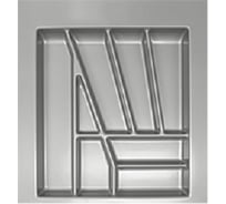 Лоток для столовых приборов ALVEUS KO 500 490x520мм, цвет серый 5200120250