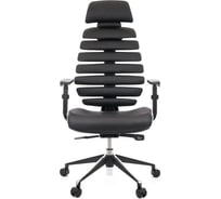 Кресло Everprof Ergo Black кожа черный EP-Ergo leather Black