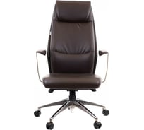 Кресло Everprof London экокожа коричневый EP-751 PU DB