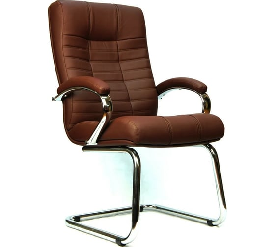 Кресло Everprof Atlant CF экокожа коричневый EP-atlant cf eco brown 1
