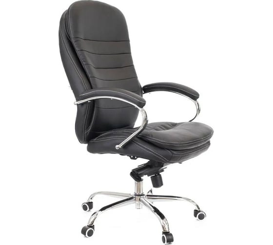 Кресло Everprof Valencia M экокожа черный EC-330-2 PU Black