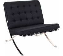 Диван Everprof Barcelona-1 ткань черный EP-01C Fabric Black