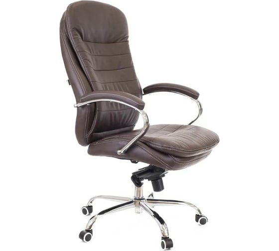 Кресло Everprof Valencia M экокожа коричневый EC-330-2 PU Brown