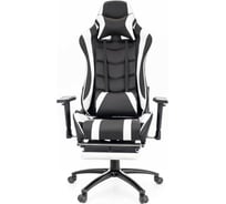 Кресло Everprof Lotus S1 экокожа черный/белый EP-lotus s1 eco black/white