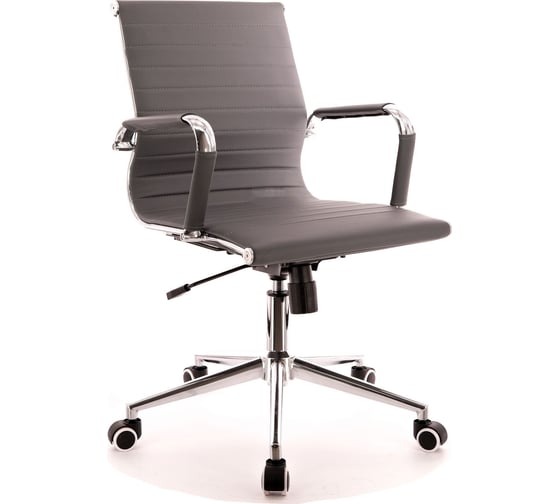 Кресло Everprof Nerey LB T экокожа серый EP-nerey lb t eco grey