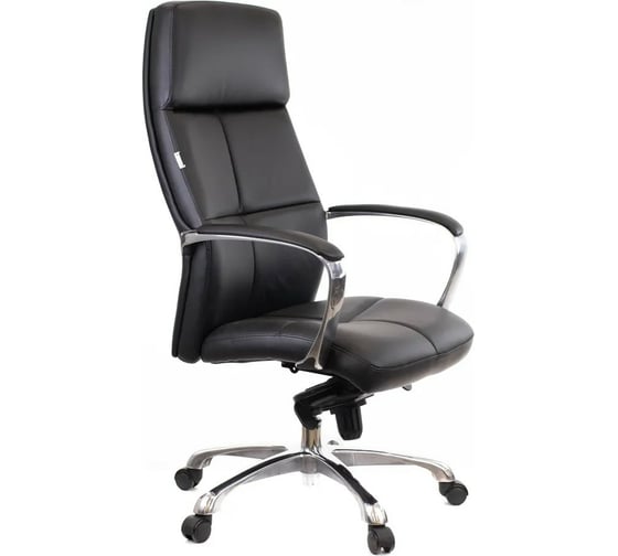 Кресло Everprof Madrid кожа черный EP-222 leather Black