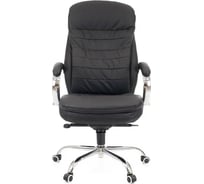 Кресло Everprof Valencia M кожа черный EC-330 Leather Black