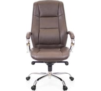Кресло Everprof Kron М экокожа коричневый EP-kron m eco brown