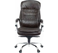 Кресло Everprof Valencia M кожа коричневый EC-330 Leather Brown