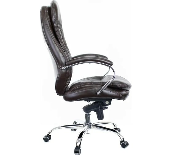 Кресло Everprof Valencia M кожа коричневый EC-330 Leather Brown