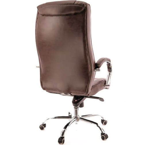 Кресло Everprof King M экокожа коричневый EC-370 M PU brown