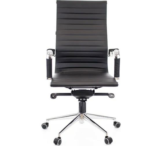 Кресло Everprof Rio M кожа черный EC-03Q Leather Black
