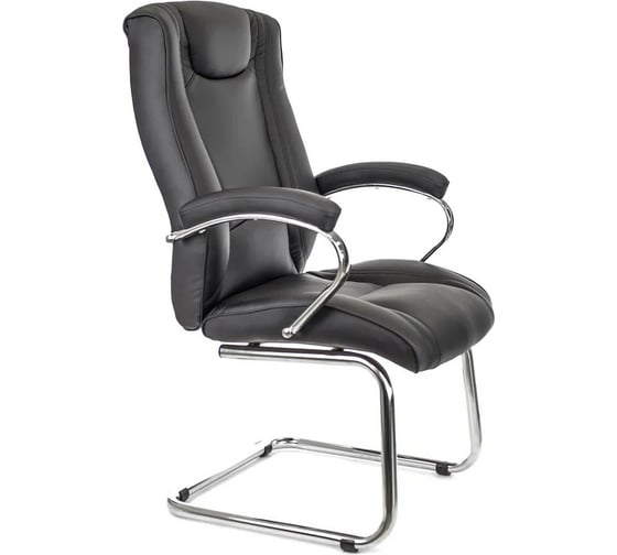 Кресло Everprof King CF экокожа черный EC-370 PU CF Black