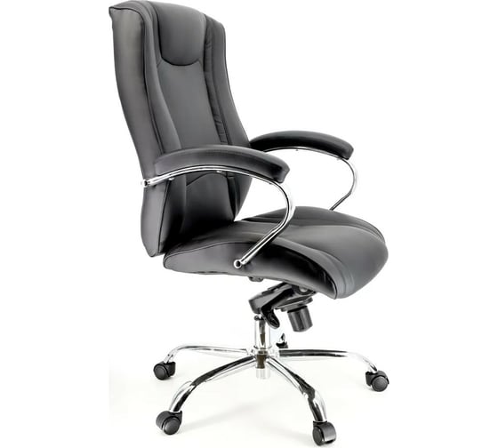 Кресло Everprof King LB M экокожа черный EC-370 PU LB Black