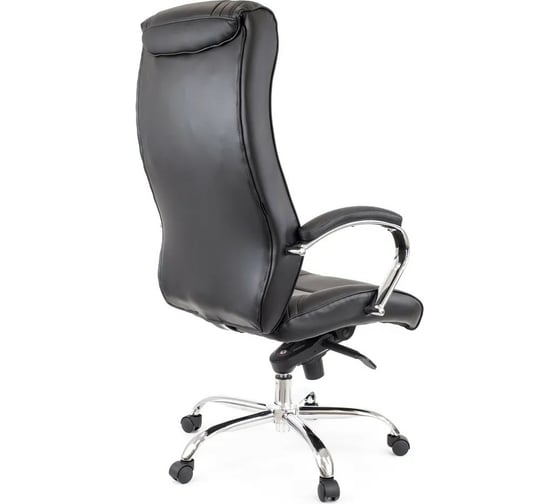 Кресло Everprof King M кожа черный EC-370 Leather Black