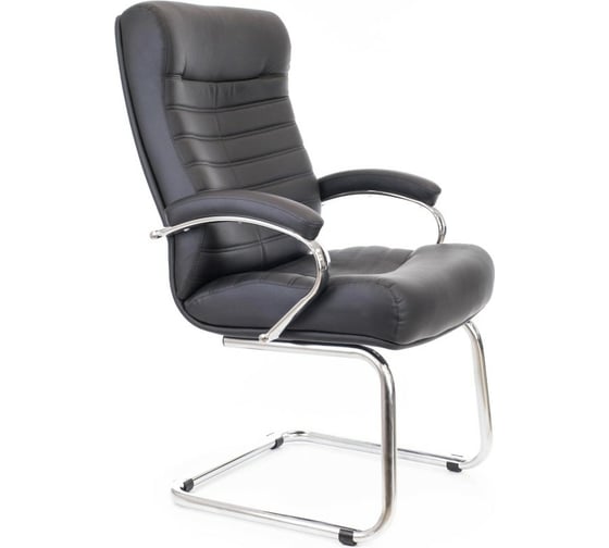 Кресло Everprof Orion CF кожа черный EP-orion cf Leather Black