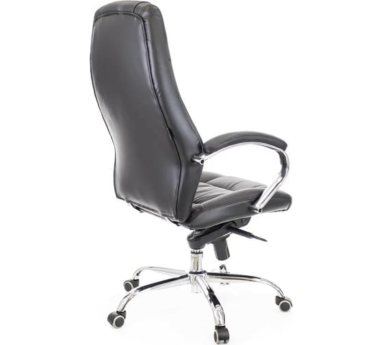 Кресло Everprof Kron M кожа Черная EC-366 Leather Black