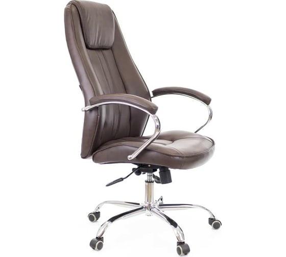 Кресло Everprof Long TM экокожа коричневый EC-369 PU Brown