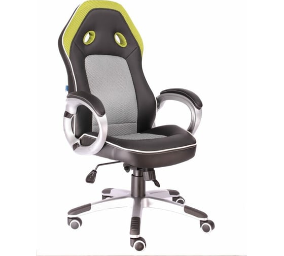 Кресло Everprof Drive TM экокожа зеленый EC-322 PU Green