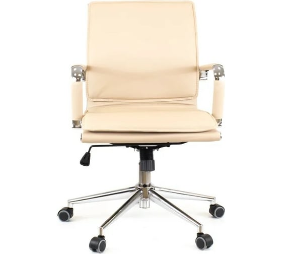 Кресло Everprof Nerey LB T экокожа бежевый EP-nerey lb t pu beige 1