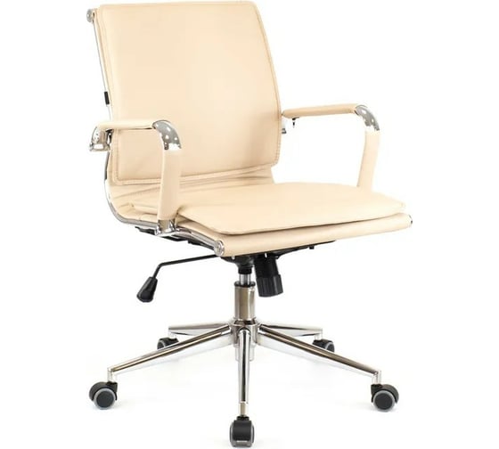 Кресло Everprof Nerey LB T экокожа бежевый EP-nerey lb t pu beige