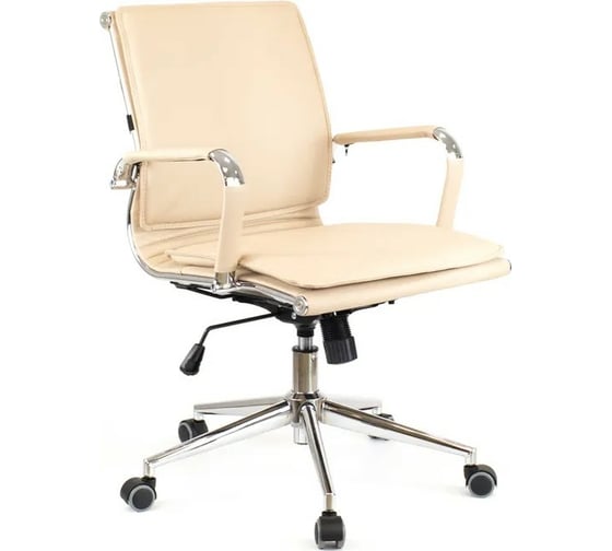 Кресло Everprof Nerey LB T экокожа бежевый EP-nerey lb t pu beige