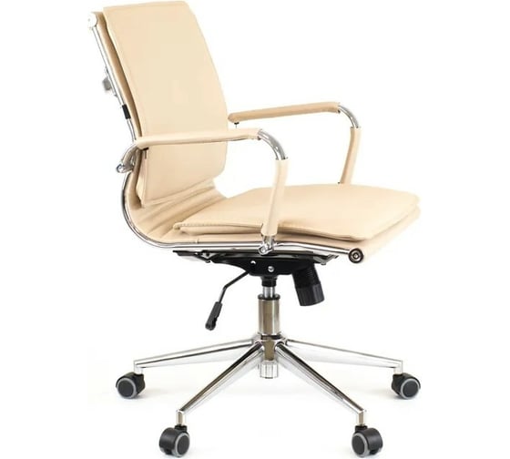 Кресло Everprof Nerey LB T экокожа бежевый EP-nerey lb t pu beige