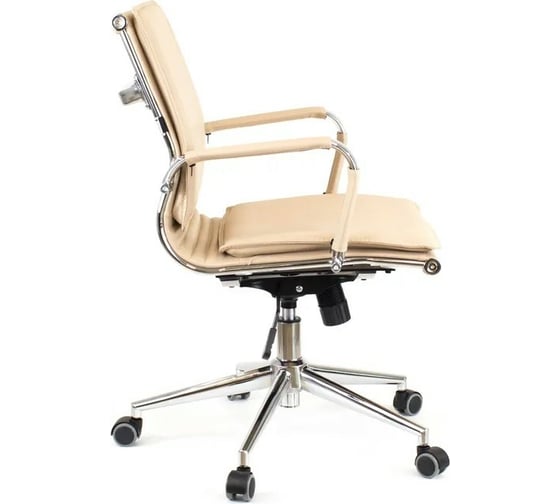 Кресло Everprof Nerey LB T экокожа бежевый EP-nerey lb t pu beige
