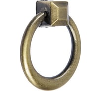 Ручка-кнопка TUNDRA РК121AB LM014AB, цвет бронза 4647194