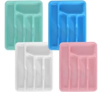 Лоток в ящик для столовых приборов МУЛЬТИДОМ 5 секций, 33.5х26х4.5см NEW МГ56-121