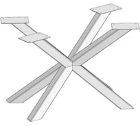 Подстолье для стола Parallax Ёж белый, 970x600x750, 999WN970600750-YOJ