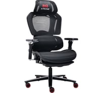 Кресло ATRONE Optimus ER-707, адаптивный механизм со слайдером, сетка, черное/красное, 532968