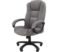 Кресло CHAIRMAN Home 600 Россия ткань Т-55 серый 00-07195379