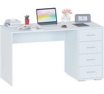 Стол письменный СОКОЛ белый СПм-354 00-00016309