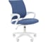 Кресло CHAIRMAN Kids 103 Россия ткань M морской, белый пластик LT 00-07198245 1
