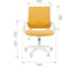 Кресло CHAIRMAN Kids 103 Россия ткань M морской, белый пластик LT 00-07198245 11