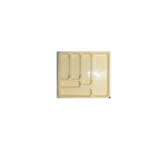 Лоток Элемент для столовых приборов COMFORT LIFE 6 секций 1/24 кремовый ЕК-304
