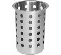 Стакан перфорированный Luxstahl D=11см, L=13см, нержавеющая сталь, для кт532, кт751, кт751/1 кт532в