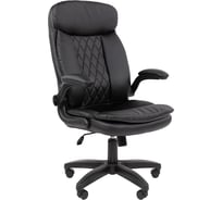 Офисное кресло 533 Россия экокожа черный CHAIRMAN 00-07193209