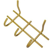 Настенная вешалка Трибатрон НВ-3 золотой металлик 87510