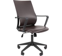 Офисное кресло CHAIRMAN 545 экокожа коричневый Б/П 00-07198891