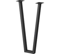 Трапециевидное подстолье для барной стойки Unico Metall UCM-8125B 710 221304