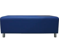 Двухместная банкетка Мягкий офис Классик синяя БНКЛ201СН