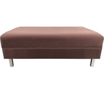 Двухместная банкетка Мягкий офис Флагман коричневая БНФЛ210КОР