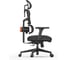 Эргономичное компьютерное кресло FoxGear NETZ модель X - office edition FG-NETZ-XO-BK 3