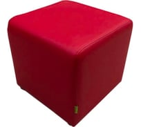 Пуф Мягкий офис Классик красный ПФКЛ01КР