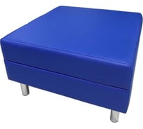 Одноместная банкетка Мягкий офис Флагман Art Vision 503 синяя БНФЛ122СН